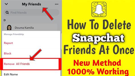 snapchat freund entfernen|How to Delete Friends on Snapchat: 2 Quick Ways